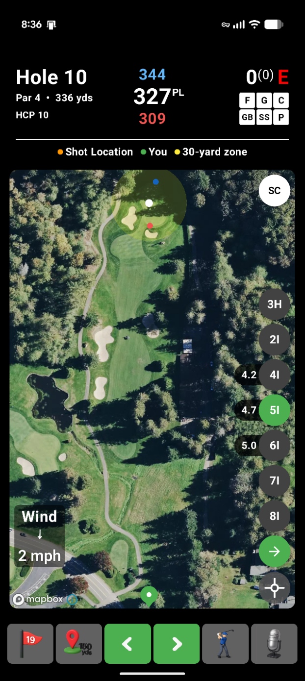 Scorecard Screen
